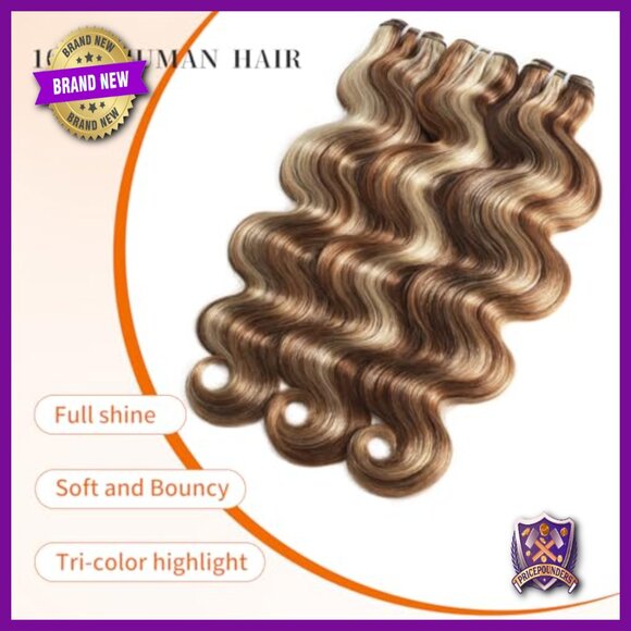 Human Hair Weave Bundles 18 20 22 Inch Body Wave 100g Virgin Hair main image 4